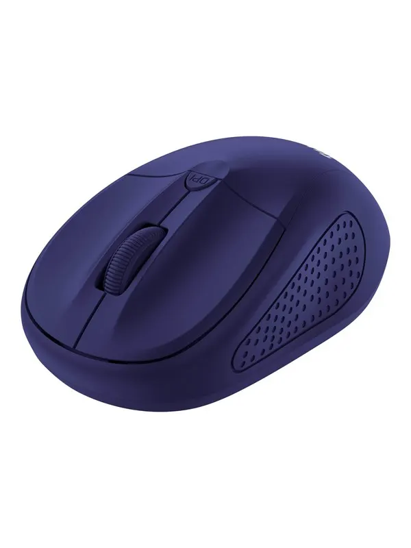 Trust Primo - 2.4 GHz - matte dark blue - Mouse - Optic - 4 knappar - Blå