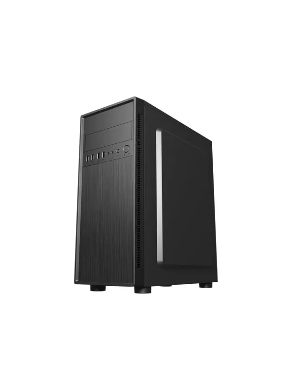 Gembird Fornax 160 - tower - ATX - Chassi - Tower - Svart