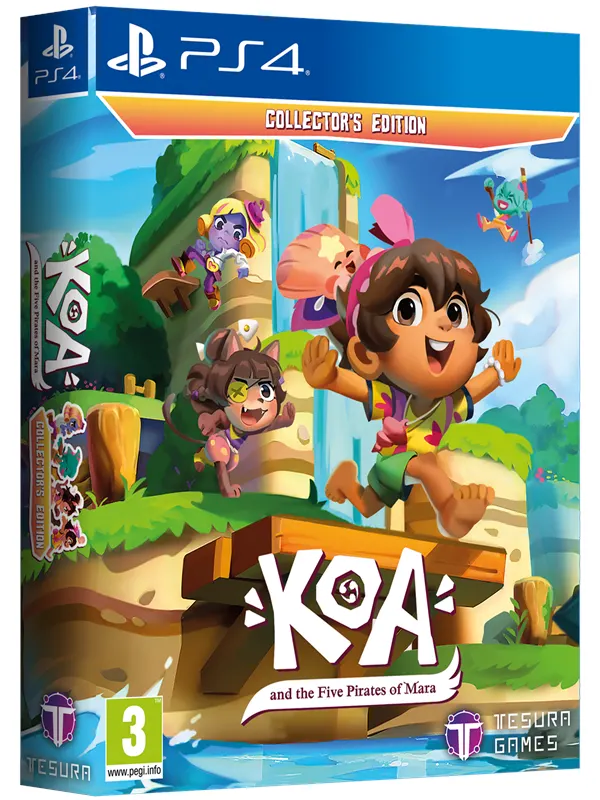 Koa and the Five Pirates of Mara (Collector's Edition) - Sony PlayStation 4 - Action / äventyr