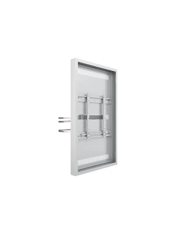 Multibrackets M Pro Series enclosure - for digital signage panel - medium - white - Max 30 kg - recommended for 55"