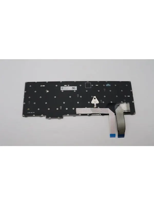 Lenovo Lite-On - notebook replacement keyboard - Nordic - black - Laptop tagentbord - till ersättning - Nordisk - Svart