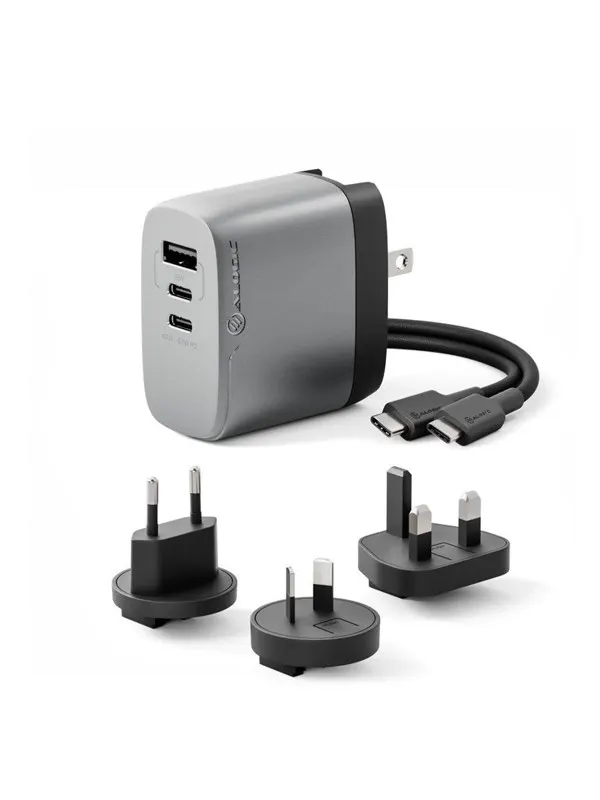 ALOGIC 3 Port 67W Rapid Power Multi-Country GaN Charger
