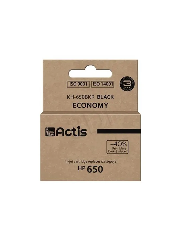 Actis standard KH-650BKR - black - remanufactured - ink cartridge (alternative for: HP 650 HP CZ101AE)