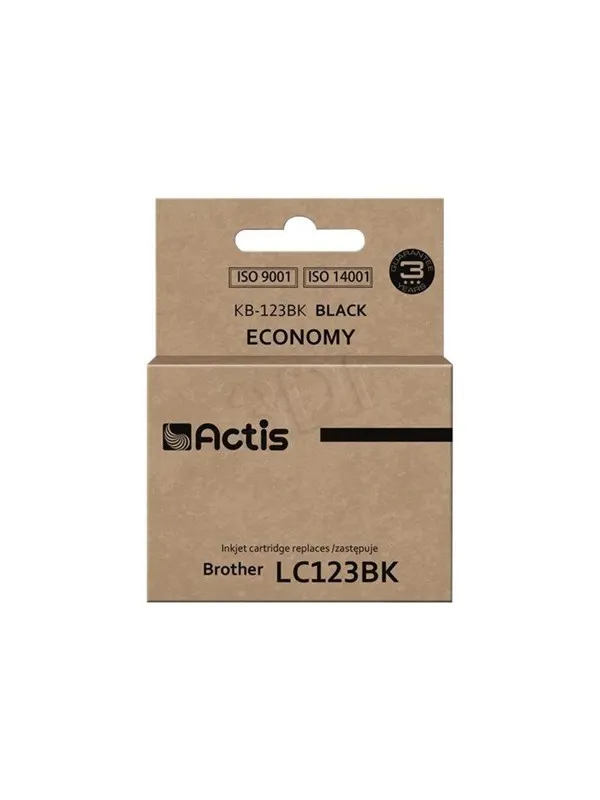 Actis KB-123BK - ink cartridge (alternative for: Brother LC-123BK)
