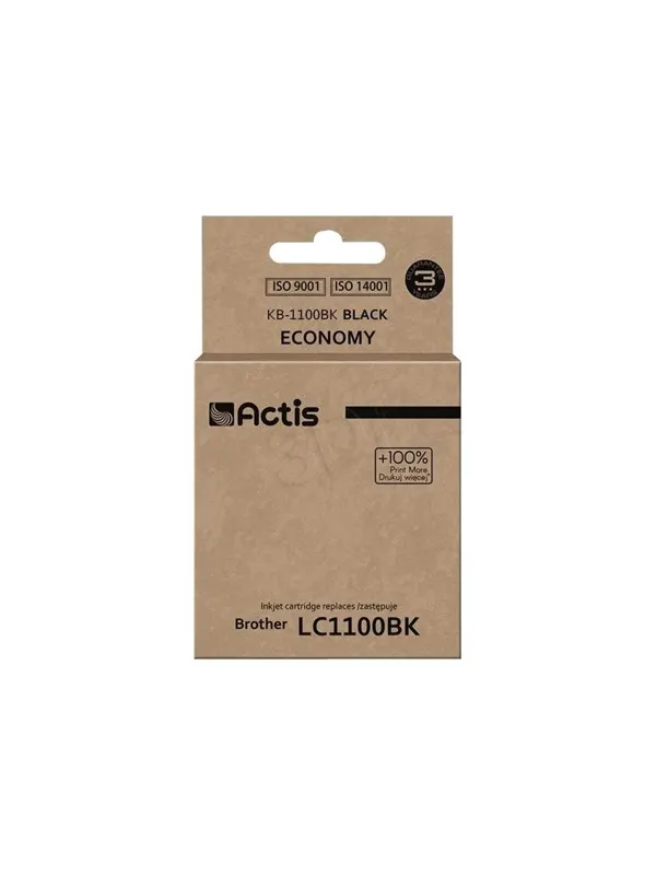 Actis standard KB-1100BK - ink cartridge (alternative for: Brother LC1100BK Brother LC980BK)