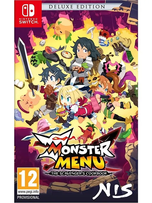 Monster Menu: The Scavenger's Cookbook (Deluxe Edition) - Nintendo Switch - RPG