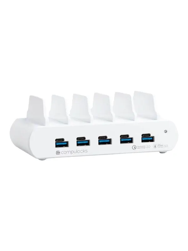 Compulocks charging station - 5 x 4 pin USB Type A 5 x USB-C - 150 Watt