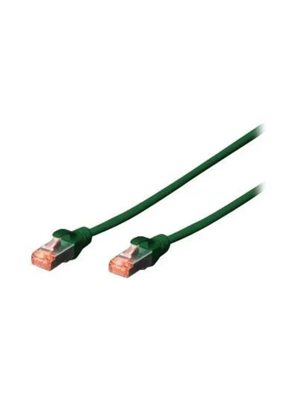 DIGITUS patch cable - 50 cm - green RAL 6016 - 0.5m
