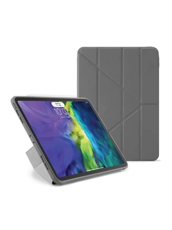 Pipetto iPad Pro 2020 11" TPU Origami Case - Dark Grey