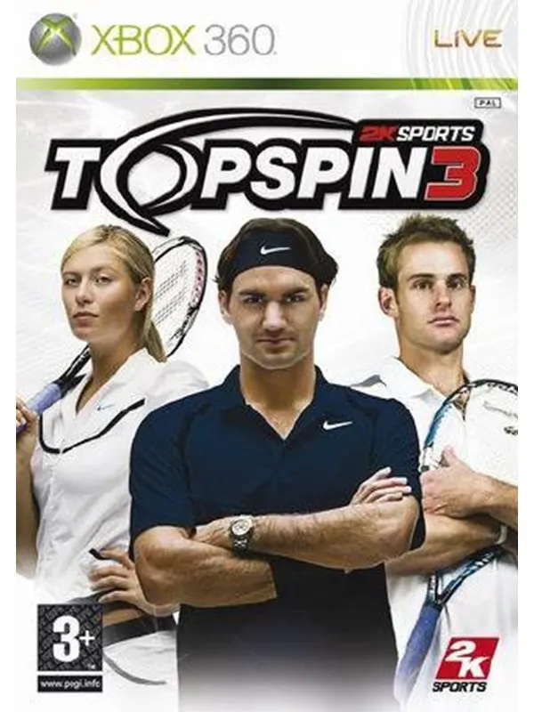 Top Spin 3 - Microsoft Xbox 360 - Sport