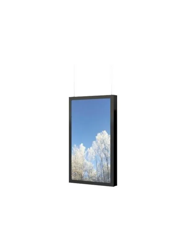 HI-ND Ceiling Casing 75" - mounting kit - portrait - for flat panel - black - Max - recommended for 75"