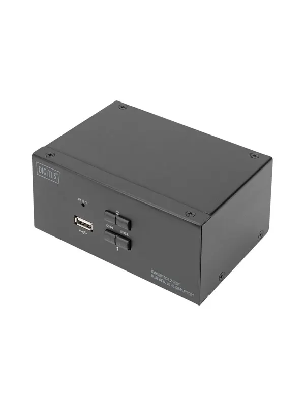 DIGITUS DS-12862 - KVM / audio / USB switch - 2 ports