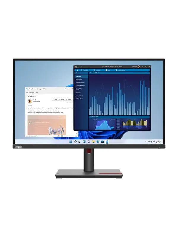27" Lenovo ThinkVision T27p-30 - 3840x2160 (4K) - 60Hz - IPS