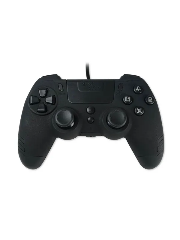 Steelplay Slim Pack Wired Controller - Black - Wired Controller - Sony PlayStation 4