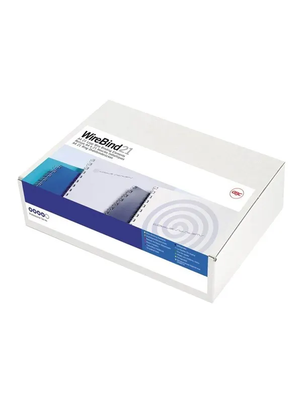 ACCO Brands Metallspiraler MultiBind Silver 8mm Silver