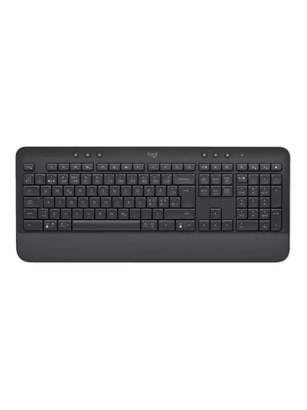Logitech Signature K650 - Graphite - US (ISO) - Tangentbord - Universal - Grå