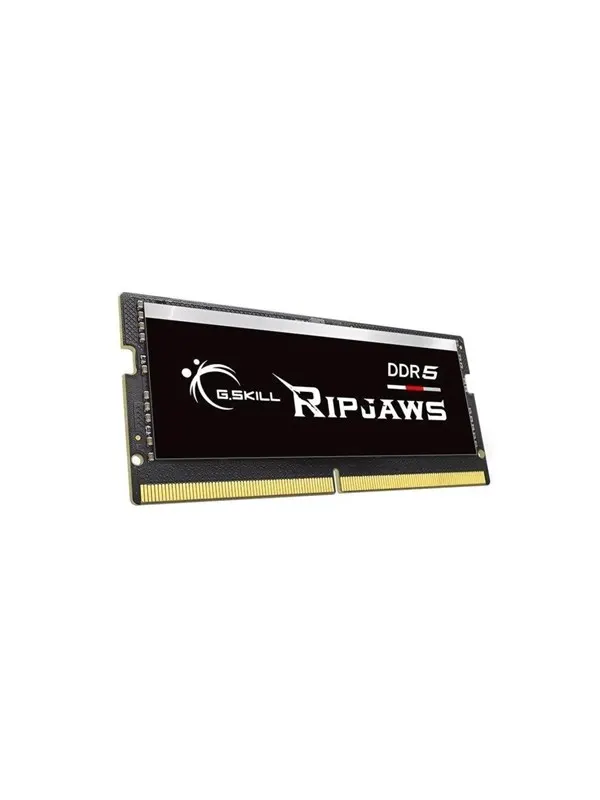 G.Skill Ripjaws SODIMM DDR5-4800 - 32GB - CL40 - Single Channel (1 pcs) - Intel XMP - Svart