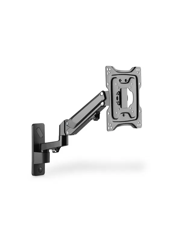 DIGITUS Single Gas Spring Monitor Wall Mount for 43" - Max 23 kg - recommended for 17"-43"