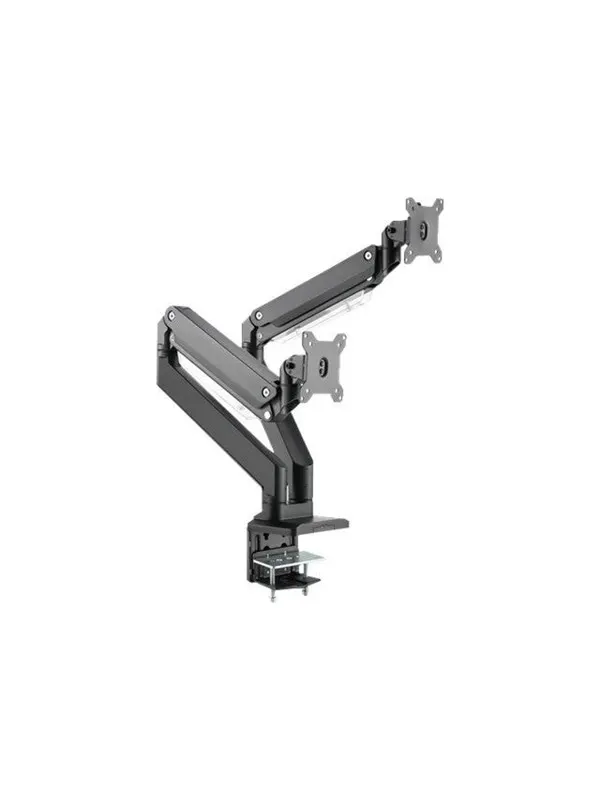 DIGITUS Dual Gas Spring Monitor Desk Mount - Max 30 kg - recommended for 15"-35"