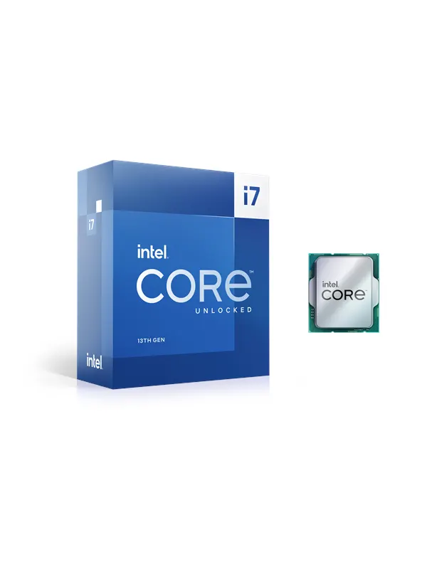 Intel Core i7-13700K Raptor Lake CPU - 16 kärnor - 3.4 GHz - Intel LGA1700 - Intel Boxed (utan kylare)