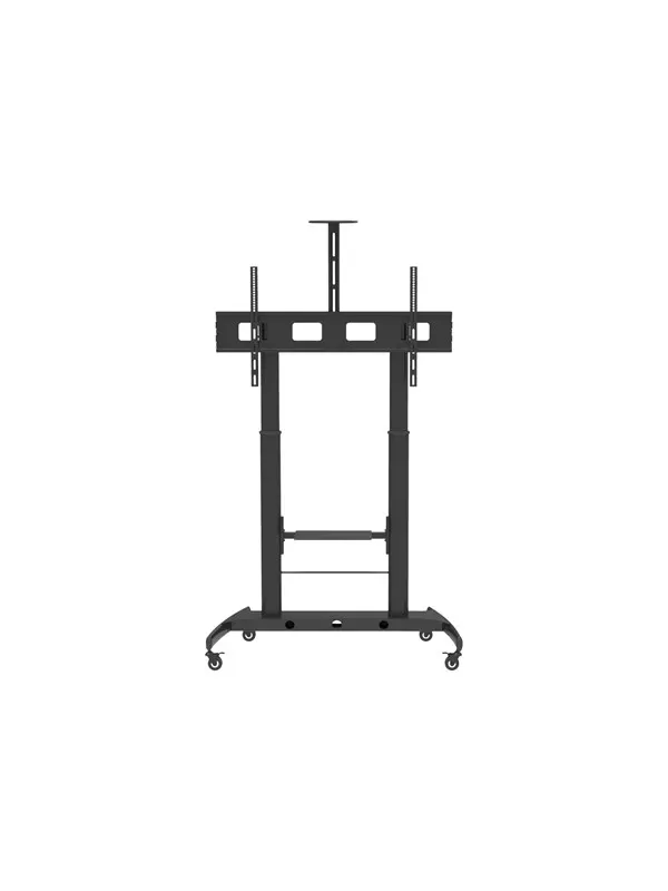 TECHLY - cart - for TV / AV equipment / camera - black - Max 120 kg - recommended for 52"-110"