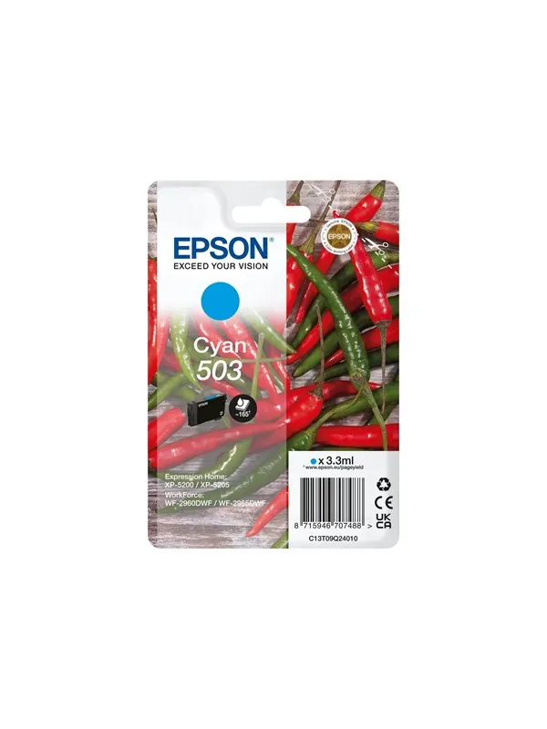 Epson 503 Singlepack - cyan - original - ink cartridge