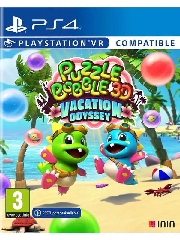 Puzzle Bobble 3D: Vacation Odyssey - Sony PlayStation 4 - Pussel