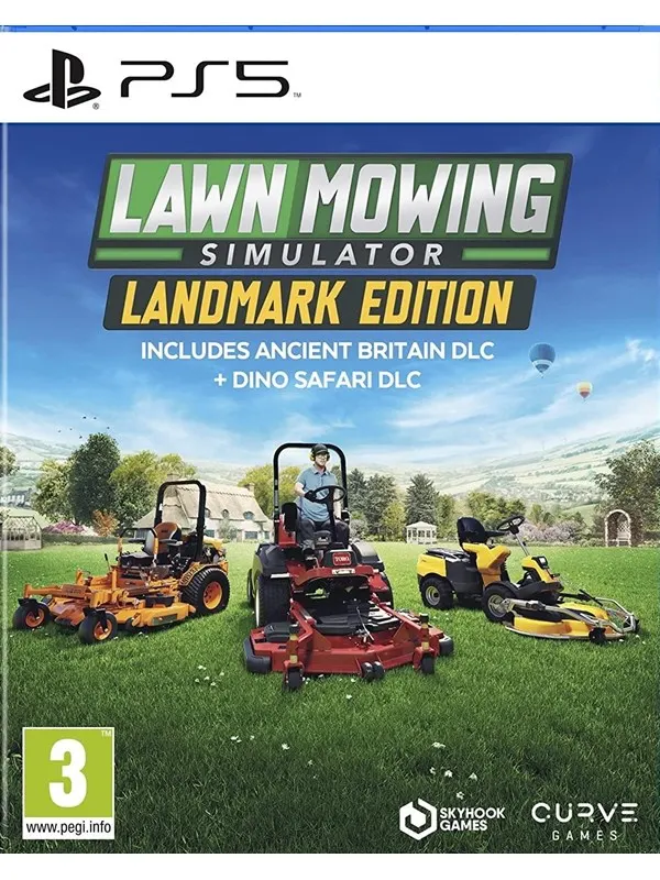 Lawn Mowing Simulator - Landmark Edition - Sony PlayStation 5 - Simulation - mowing
