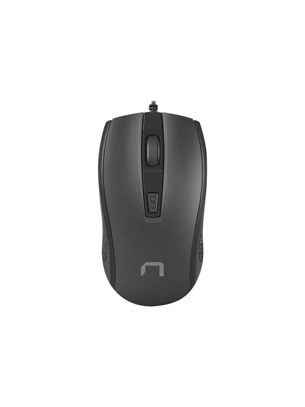 Natec Hoopoe 2 - mouse - USB 2.0 - black - Mouse - Optic - Svart