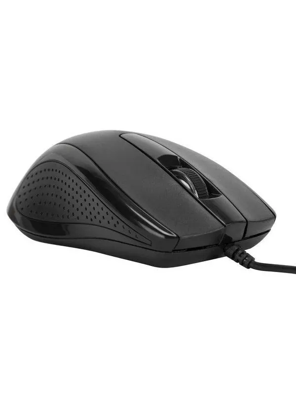 Targus Full-Size Optical Antimicrobial Wired Mouse - Mouse - Optic - Svart