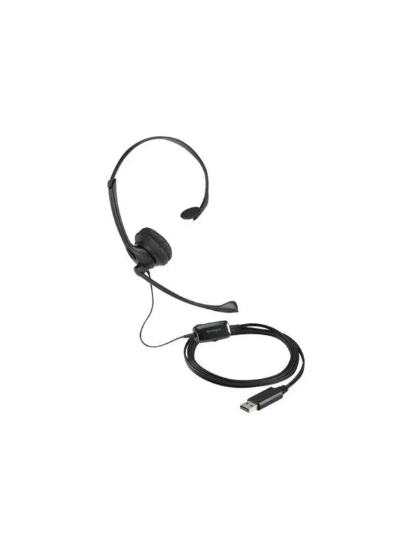Kensington USB Mono Headset Inline controls USB A