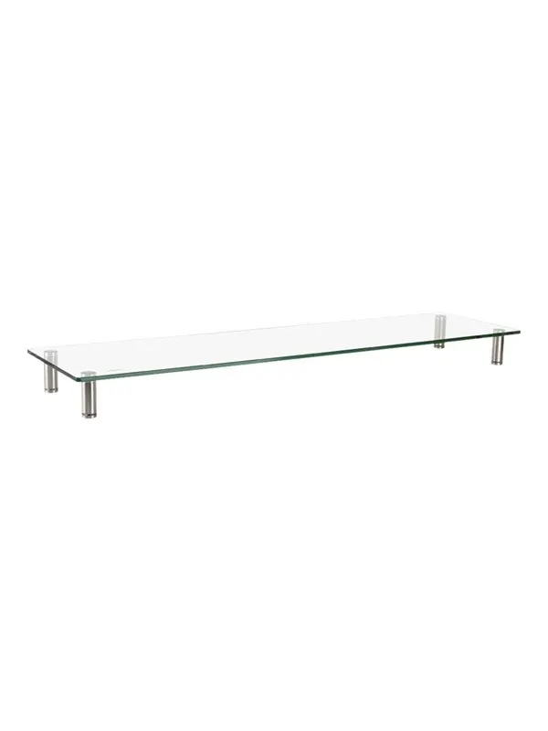 LogiLink Tabletop monitor riser glass top 1000 mm long