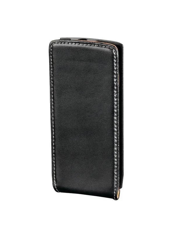Hama Mobil Bag for Samsung Wave II Flip-Front Black Leather