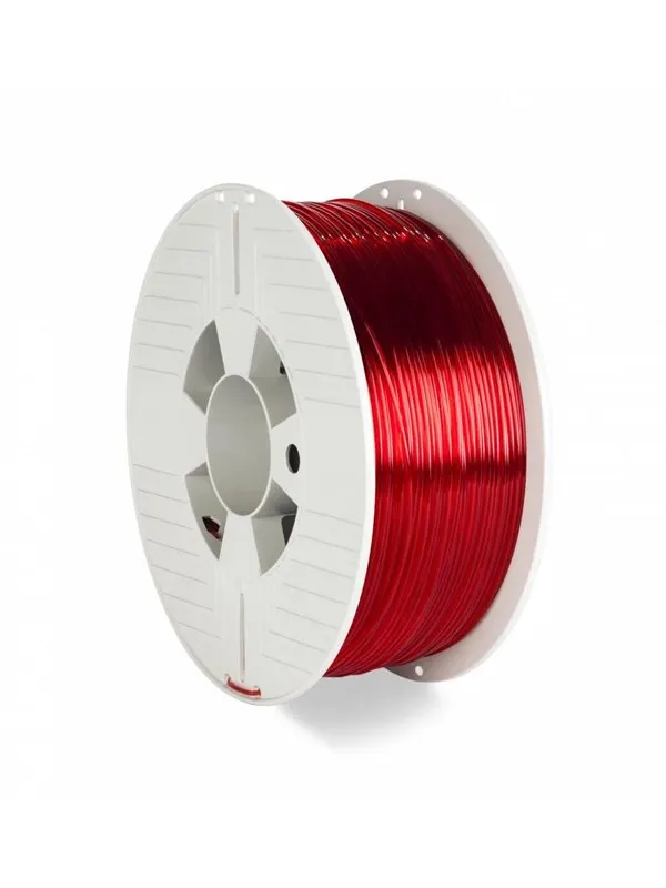 Verbatim - transparent red - PETG filament