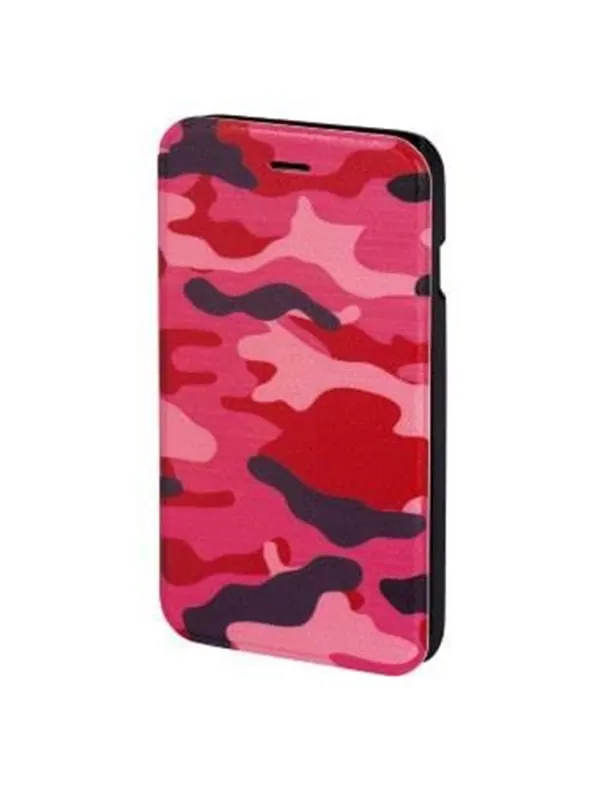 Hama "Camouflage" Booklet Case for Apple iPhone 6/6s pink