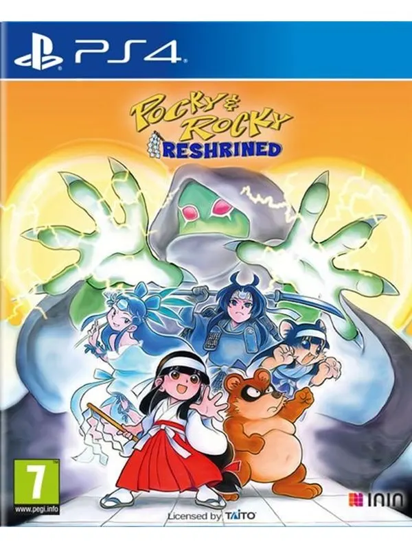 Pocky &amp; Rocky Reshrined - Sony PlayStation 4 - Action