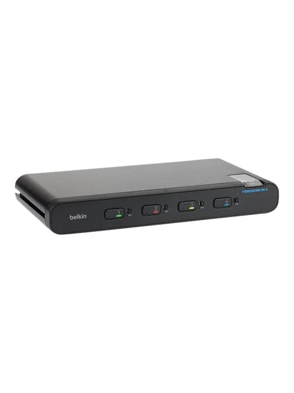 Belkin Universal 2nd Gen Secure KVM Switch 4-Port Single Head w/ CAC