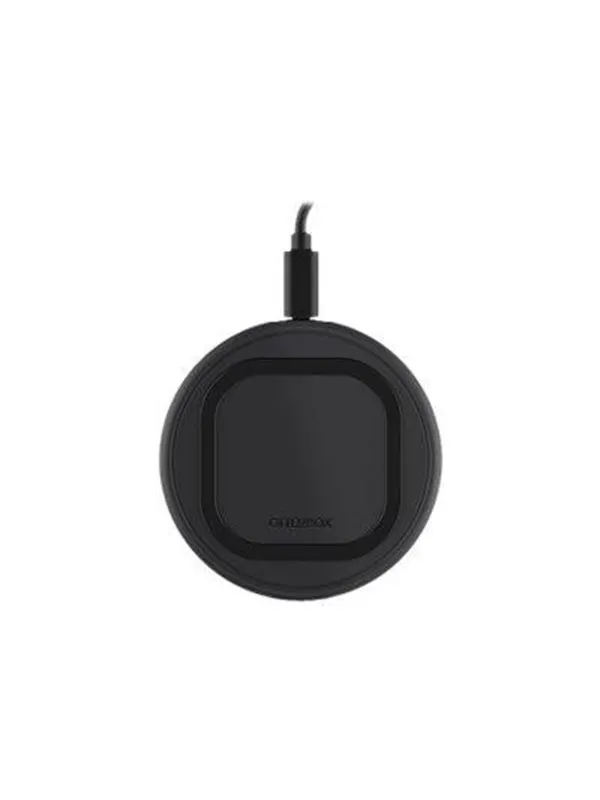 OtterBox Wireless Charging Pad 10W + EU Wall Charger 18W + USB A-Micro USB Cable - black