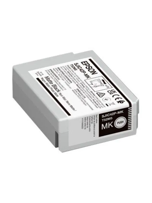 Epson SJIC42P-MK - matte black - original - ink cartridge