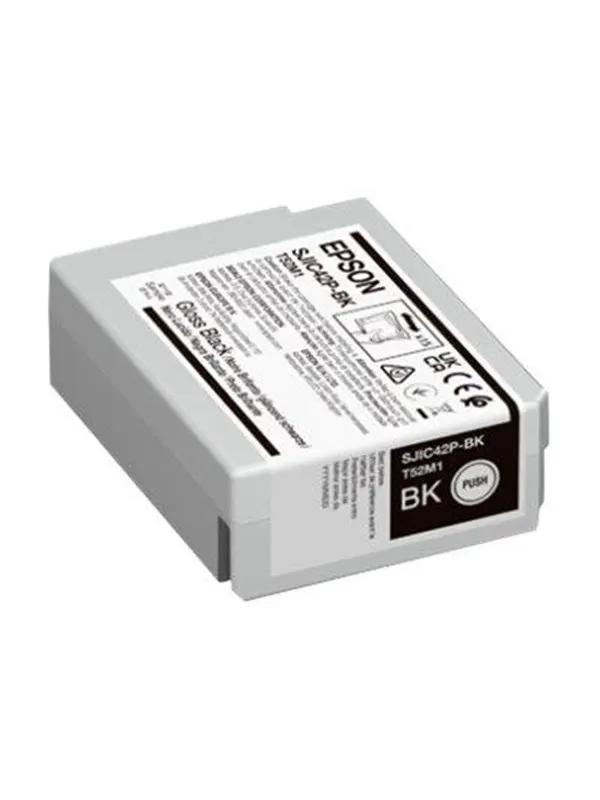 Epson SJIC42P-BK - black - original - ink cartridge