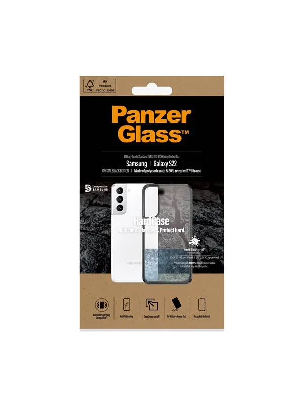 PanzerGlass HardCase Samsung Galaxy S22 - Smokey Black