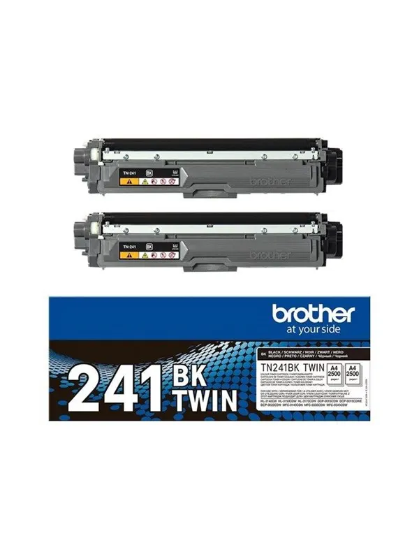 Brother TN241BKTWIN / TN241 2-Pack Black Toner