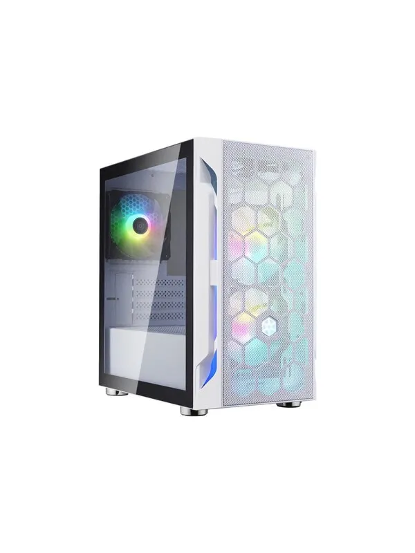 SilverStone FARA H1M PRO - Chassi - Miditower - Vit