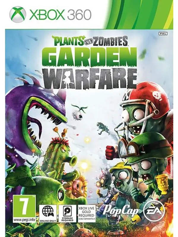 Plants vs Zombies: Garden Warfare (Platinum Hits) - Microsoft Xbox 360 - Action
