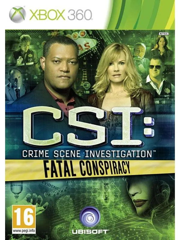 CSI: Crime Scene Investigation - Fatal Conspiracy - Microsoft Xbox 360 - Äventyr