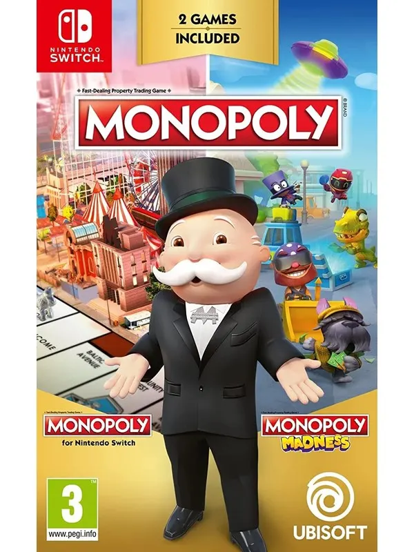 Monopoly + Monopoly Madness Compilation - Nintendo Switch - Underhållning