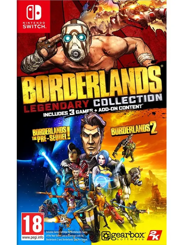 Borderlands Legendary Collection (Code in a Box) - Nintendo Switch - FPS