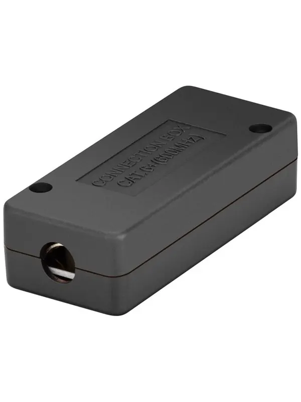 Pro Network connection box CAT 6/ CAT 6A/ CAT 7 STP - Svart