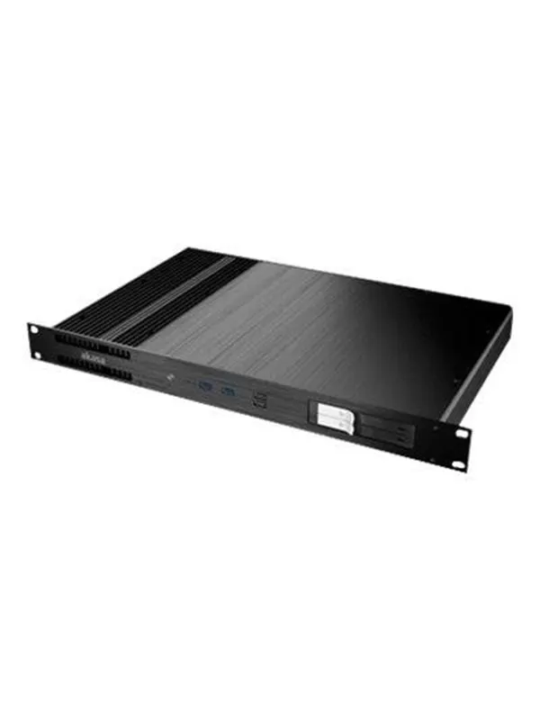 Akasa Galileo TU1 - USFF - 1U - Thin mini ITX - Chassi - Ultra small form factor - Svart