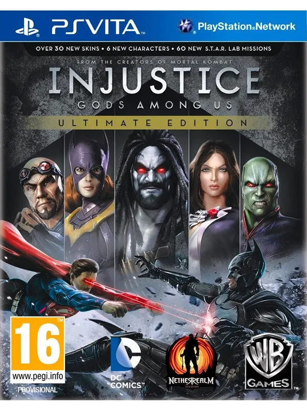 Injustice: Gods Among Us - Ultimate Edition - Sony PlayStation Vita - Kampsport